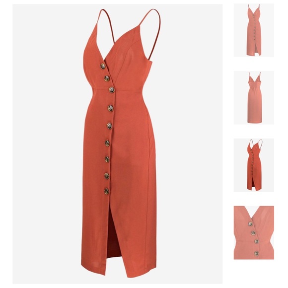 Front button dress - Picture 3 of 4